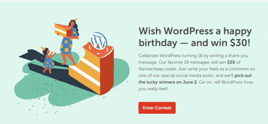Wish Wordpress A Happy Birthday