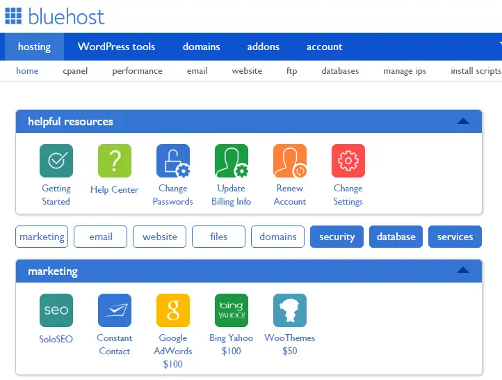 Bluehost Black Friday Sale 2022 | Cyber Monday Sales 11 bluehost-Web-Hosting-cpanel-look