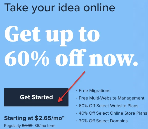Bluehost Black Friday Sale 2022 | Cyber Monday Sales 4 Bluehost Black Friday Sale 2021 official page