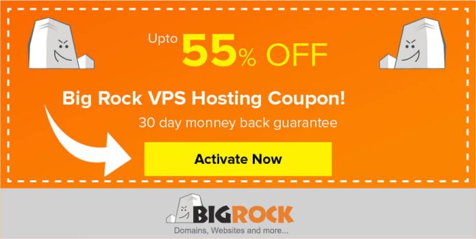 Bigrock Linux VPS Server Coupon