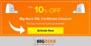 [Exclusive Offer]  Bigrock SSL Certificate Coupon 10% Off [April 2026]