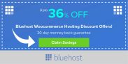 Bluehost WooCommerce Hosting Discount Get 36% Off [January 2026]