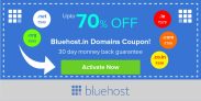 Bluehost.in Domain Coupon Discount offers [April 2026]
