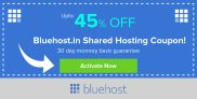 [45% Off] Bluehost.in Shared Hosting Discount Coupon [April 2026]