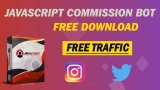 Free Download JavaScript Commission bot Twitter | Free Traffic