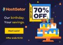 HostGator Birthday Sale 2022 | 70% Off + Free Domain + SSL