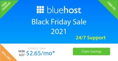 Bluehost Black Friday Sale 2021 | Cyber Monday Sales